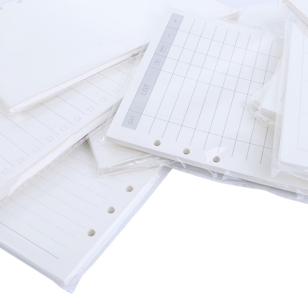 A5 Spiral Dotted Grid Notebook - สมุดแพลนเนอร์รายวันแบบตาราง รายการสิ่งที่ต้องทำ แบบสันห่วง ขนาด A5 A6