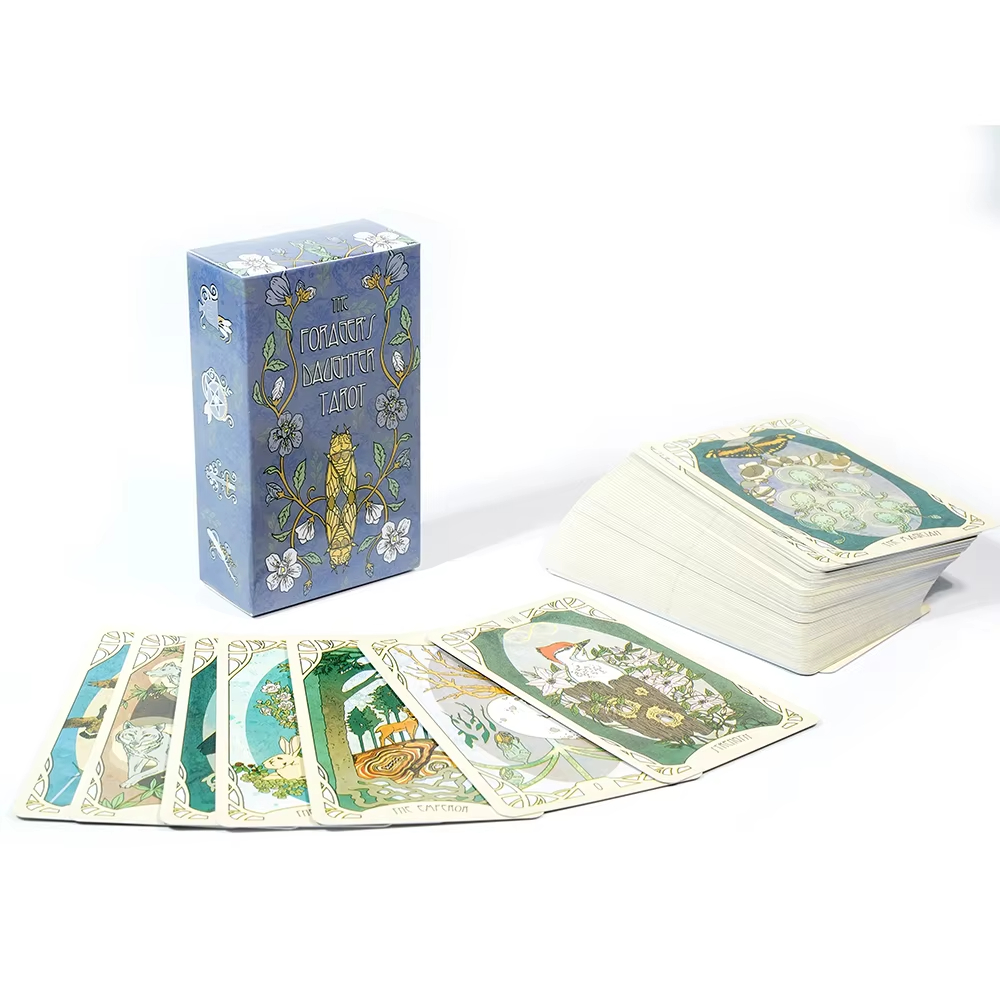 ชุดไพ่ทาโรต์ลูกสาวนักล่าอาหาร  - Tarot Deck With Guidebook บทวิจารณ์และราคา