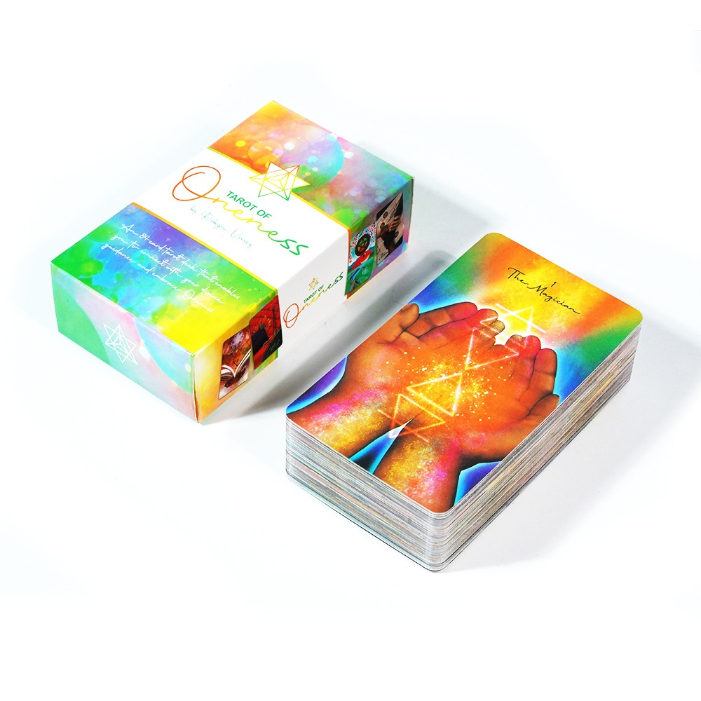 ไพ่ทาโรต์ของ Oneness 10.3*6 ซม - Tarot Deck With Guidebook บทวิจารณ์และราคา