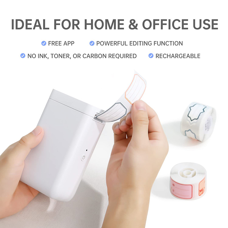 ​ ​ NiiMbot D101 Miniเครื่องพิ - Mini Pocket Thermal Printer Paper Roll บทวิจารณ์และราคา