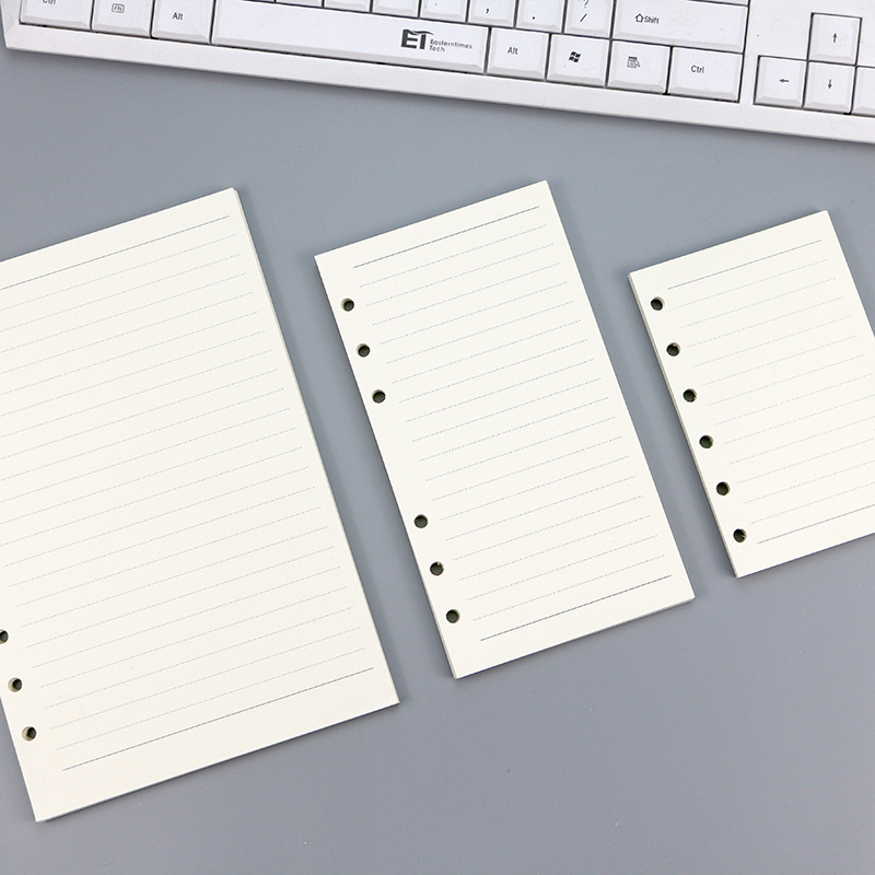 A5 A6 A7 หลวมโน้ตบุ๊คเติมเกลีย - A5 Spiral Dotted Grid Notebook บทวิจารณ์และราคา