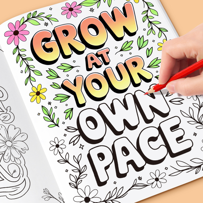 สมุดระบายสีเพื่อสุขภาพจิตสำหรั - Adult Coloring Book Stress Relief บทวิจารณ์และราคา