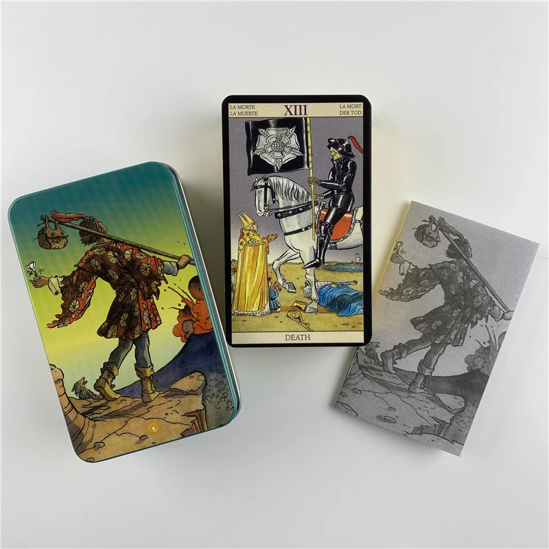 กล่องโลหะรุ่นเคลือบทอง ชุดไพ่ท - Tarot Deck With Guidebook บทวิจารณ์และราคา