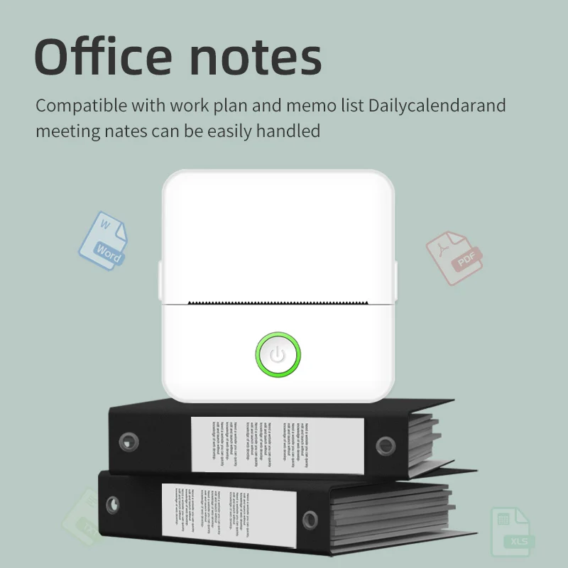เครื่องพิมพ์พกพาขนาดเล็กแบบไม่ - Mini Pocket Thermal Printer Paper Roll บทวิจารณ์และราคา