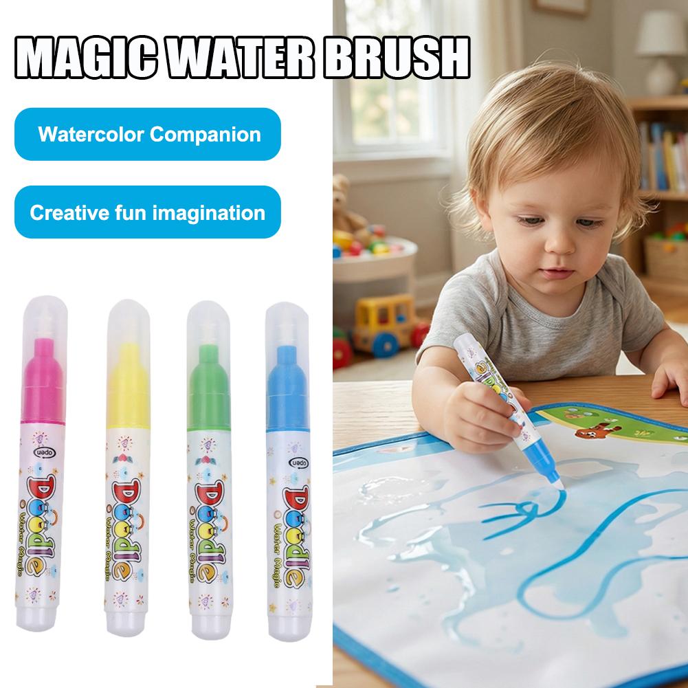 1/4 ชิ้นปากกาน้ำวิเศษแบบใช้ซ้ำ - Reusable Water Magic Coloring Book บทวิจารณ์และราคา