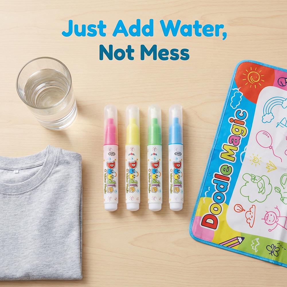 1/4 ชิ้นปากกาน้ำวิเศษแบบใช้ซ้ำ - Reusable Water Magic Coloring Book บทวิจารณ์และราคา