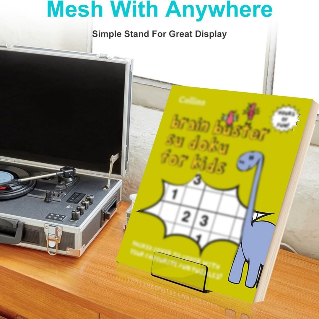 ที่วางหนังสืออะคริลิคแบบเรียบง - Clear Acrylic Book Stand Holder บทวิจารณ์และราคา
