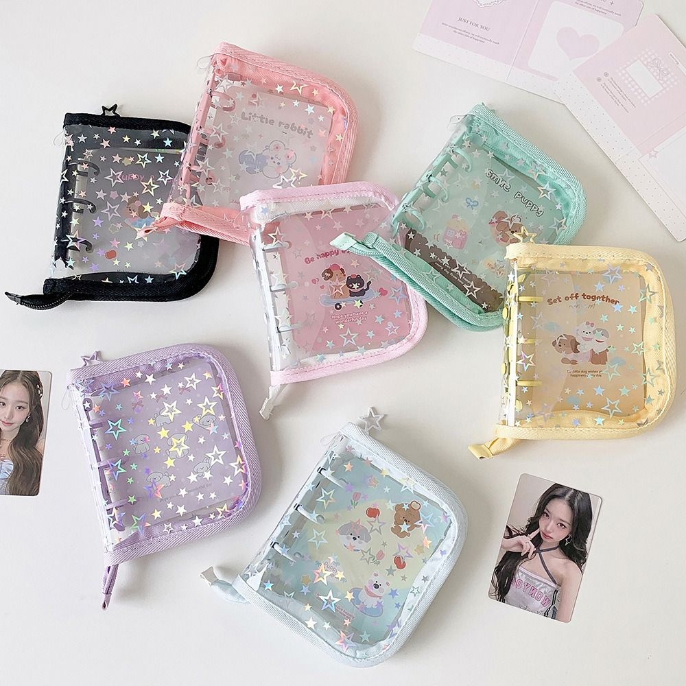 1 ชิ้น แฟ้มใส่การ์ด PVC แบบพกพ - Kpop Photo Card Binder 3 Inch บทวิจารณ์และราคา