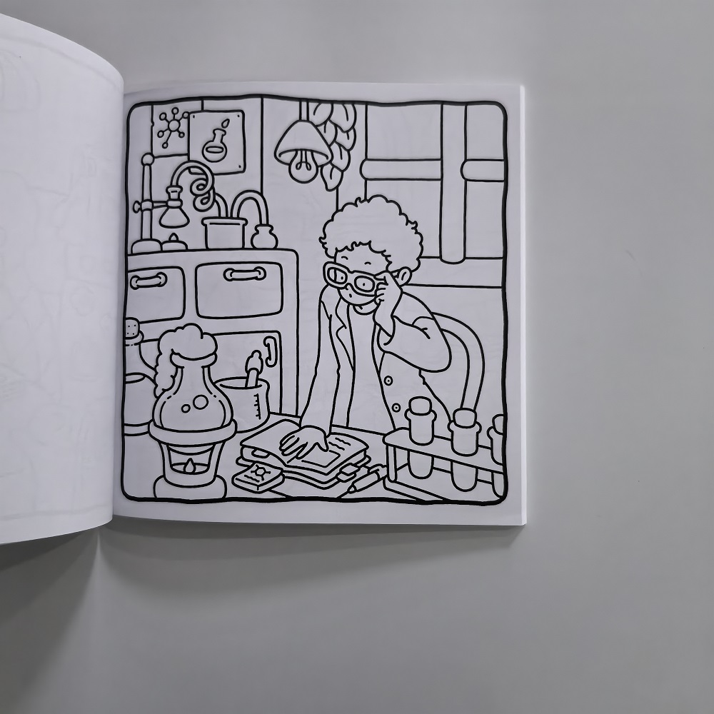 สมุดระบายสีน่ารักและแสนสบายสำห - Adult Coloring Book Stress Relief บทวิจารณ์และราคา