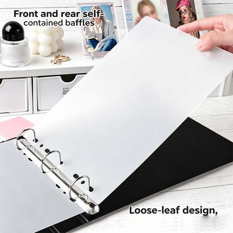 สมุดใส่การ์ดรูปภาพแบบ A5 ขนาด  - Kpop Photo Card Binder 3 Inch บทวิจารณ์และราคา