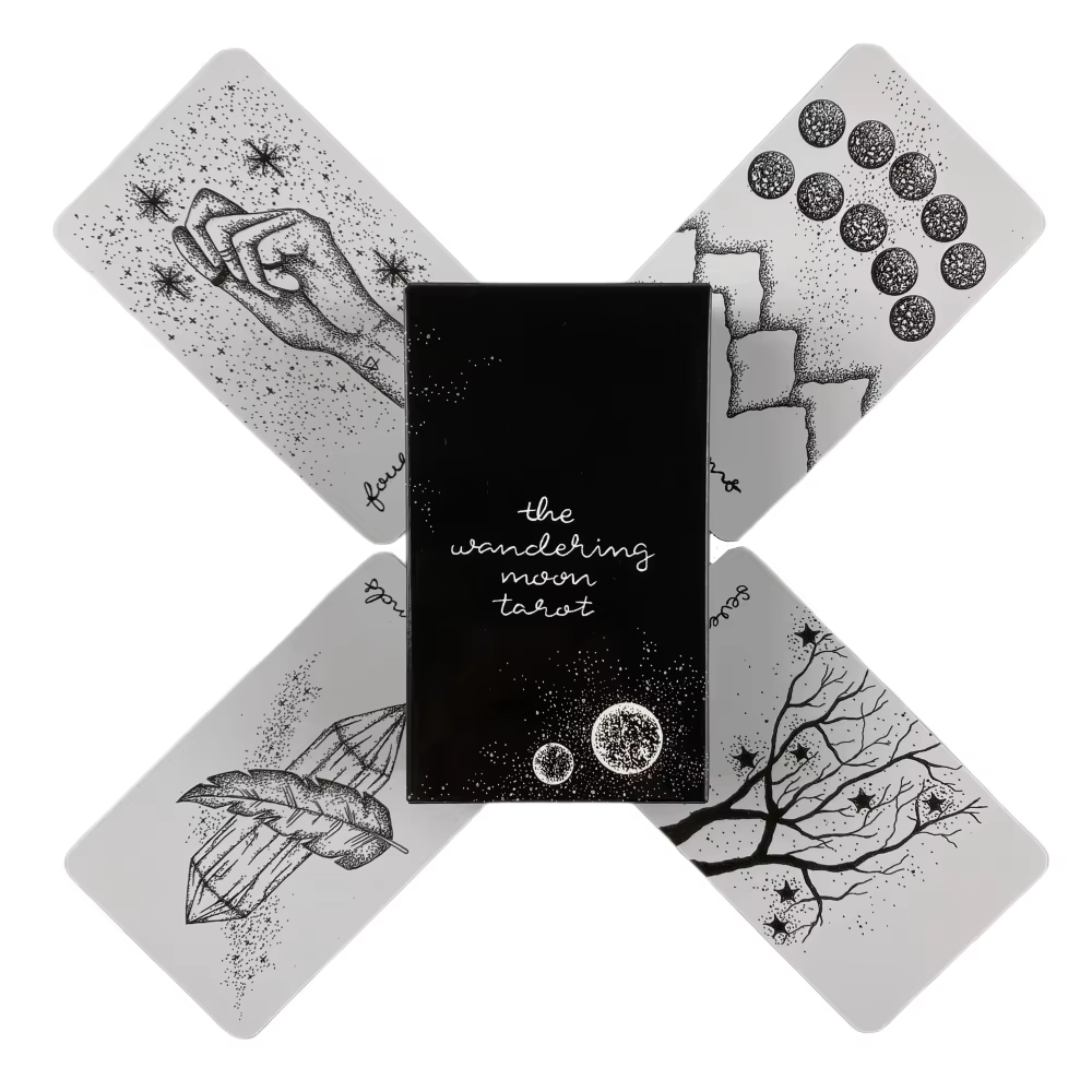 ไพ่ทาโรต์ดวงจันทร์ผู้เดินทาง 7 - Tarot Deck With Guidebook บทวิจารณ์และราคา