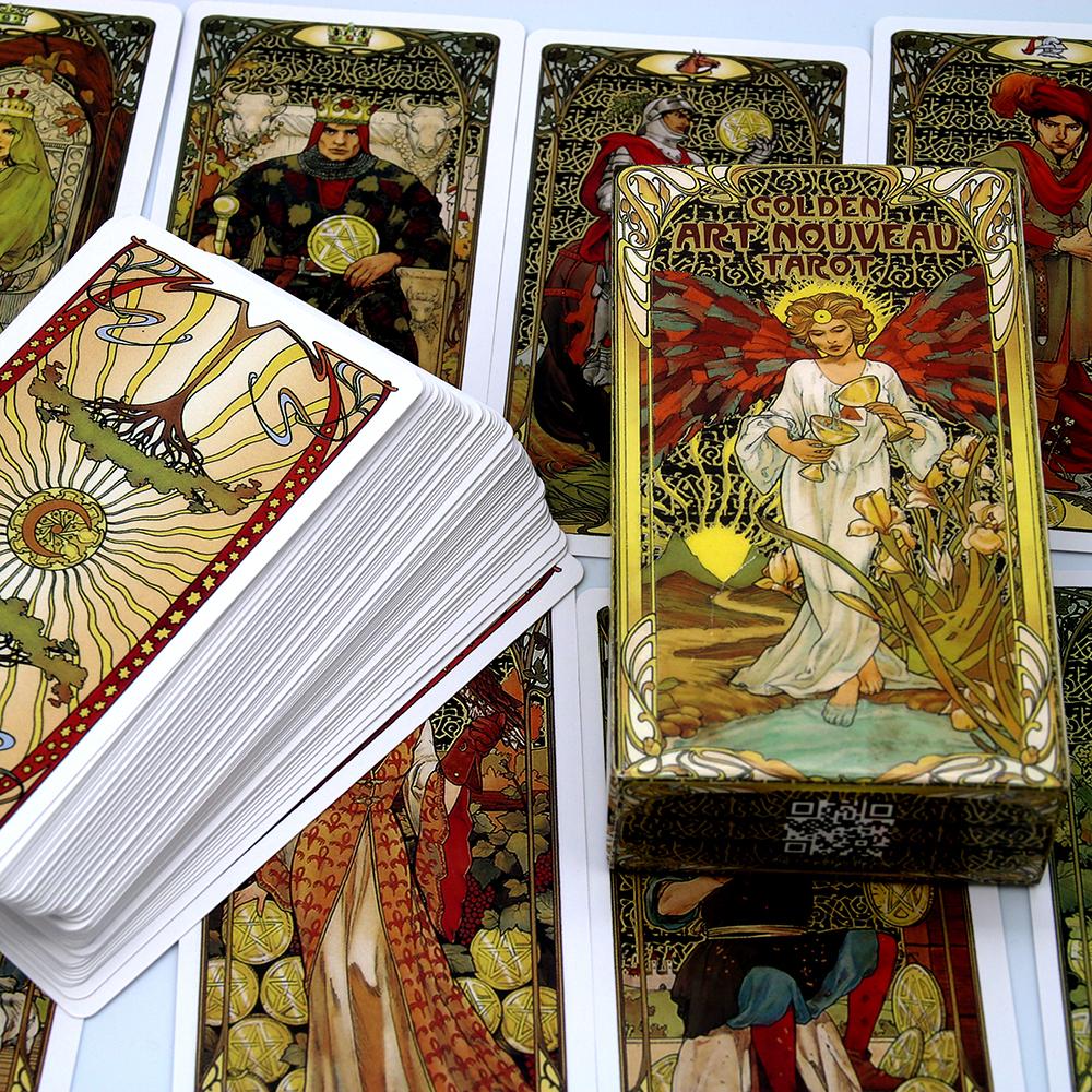 10.3*6 ซม. ชุดไพ่ทาโรต์อาร์ตนู - Tarot Deck With Guidebook บทวิจารณ์และราคา