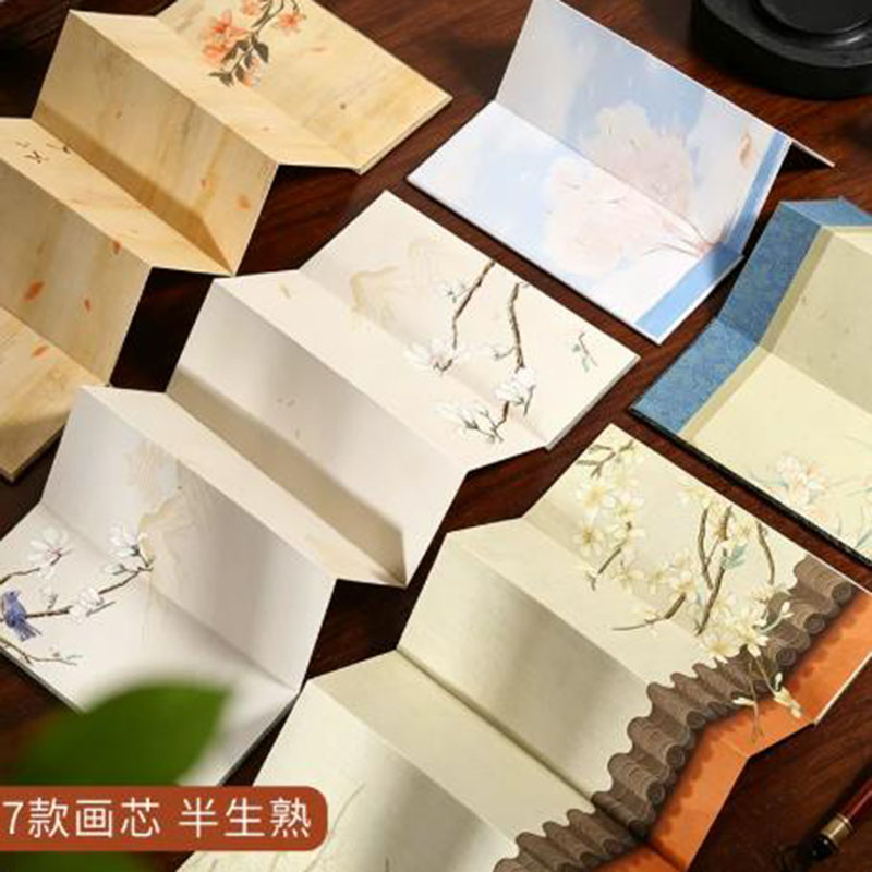 อัลบั้มกระดาษซวนแบบพับได้ ขนาด - Chinese Calligraphy Practice Book บทวิจารณ์และราคา