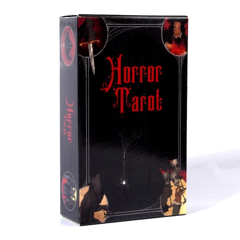 เกมไพ่ทาโรต์สยองขวัญขนาด10.3*6 - Tarot Deck With Guidebook บทวิจารณ์และราคา