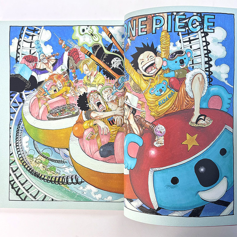 หนังสือภาพประกอบวันพีซ คัลเลอร - Stationery Books บทวิจารณ์และราคา