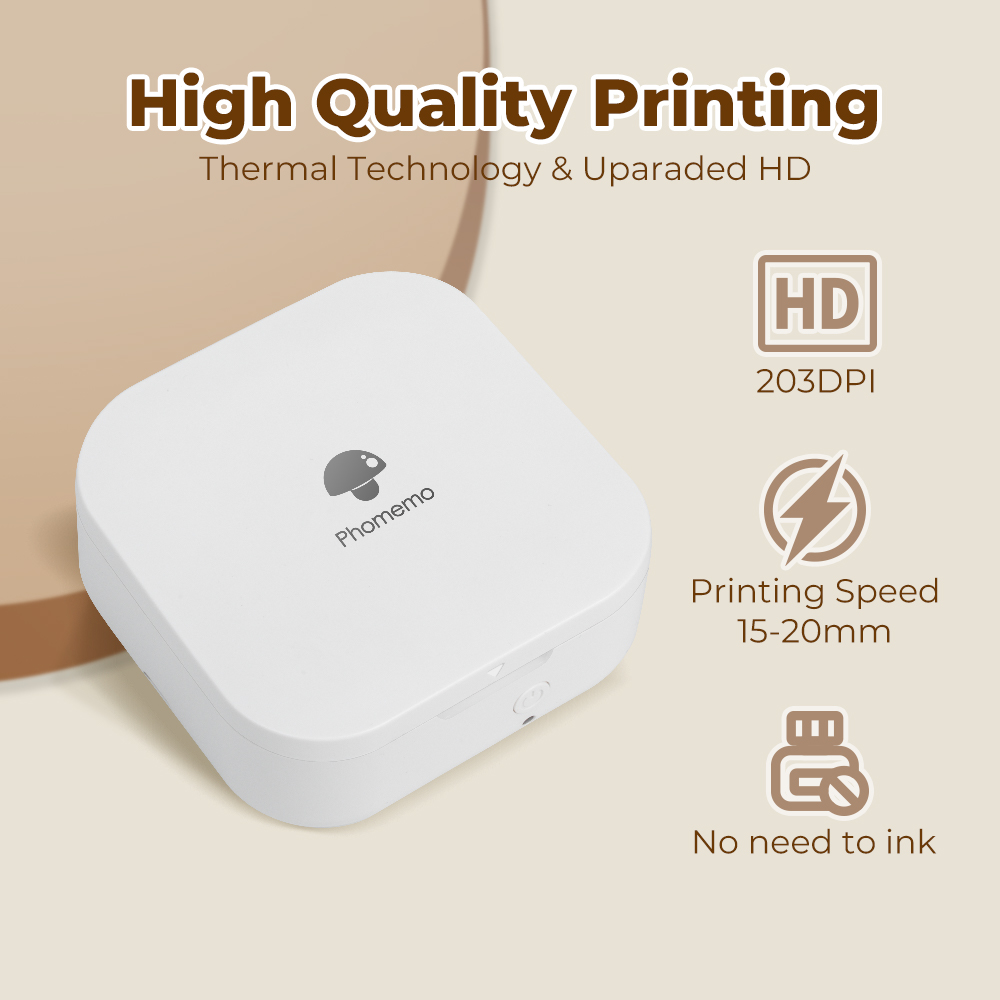 【ใหม่】Phomemo Q30 เครื่องพิมพ์ - Mini Pocket Thermal Printer Paper Roll บทวิจารณ์และราคา