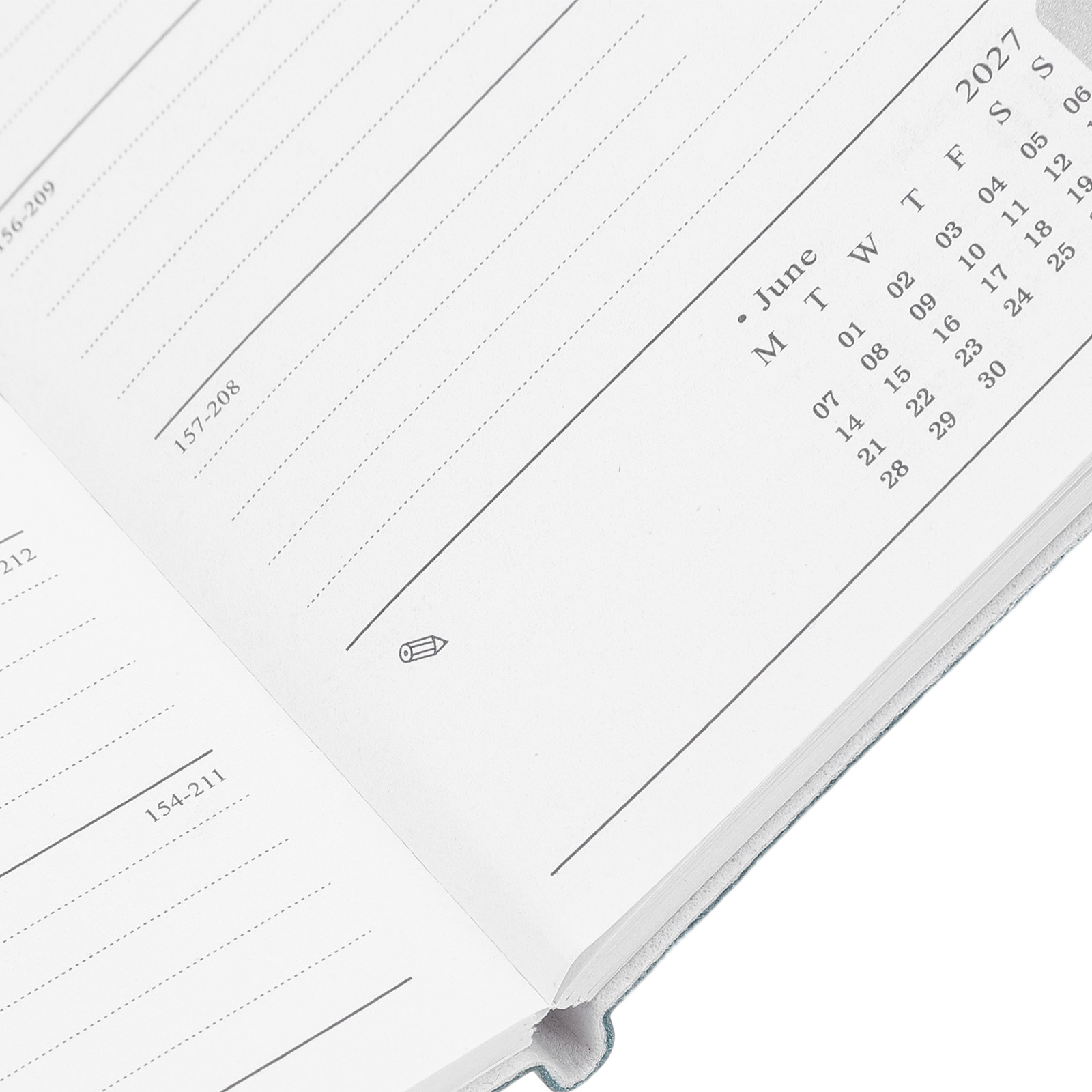 สมุดแพลนเนอร์อเนกประสงค์ 2027  - A5 Spiral Dotted Grid Notebook บทวิจารณ์และราคา