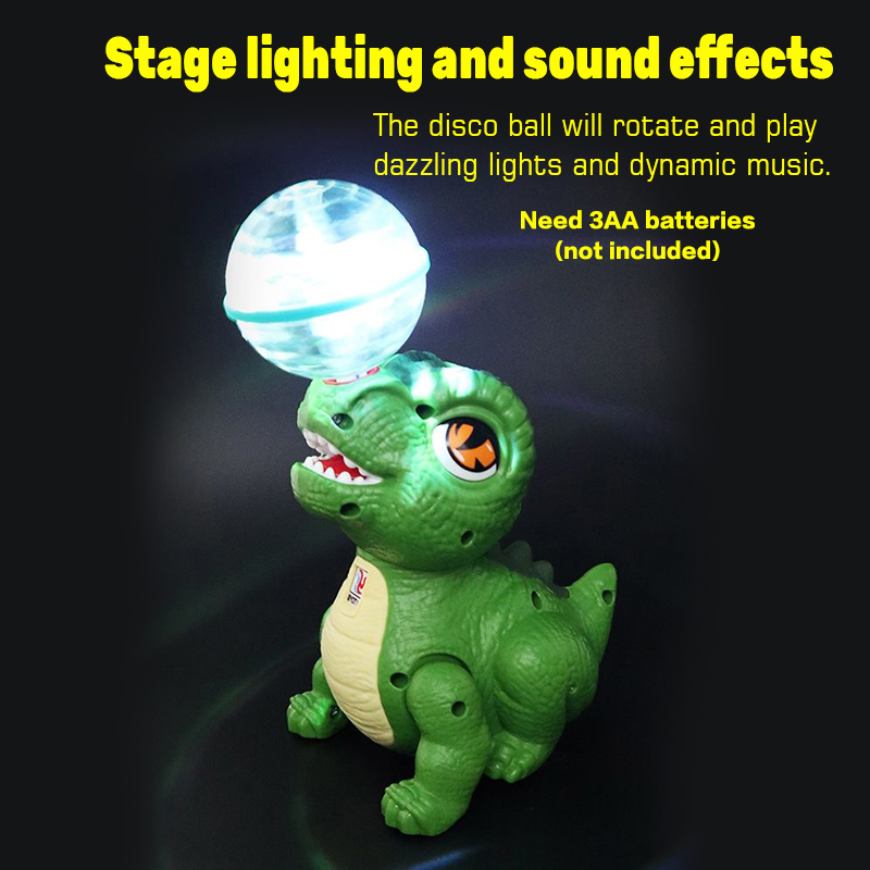 ของเล่นไดโนเสาร์ไฟฟ้าสำหรับเด็ - Music บทวิจารณ์และราคา