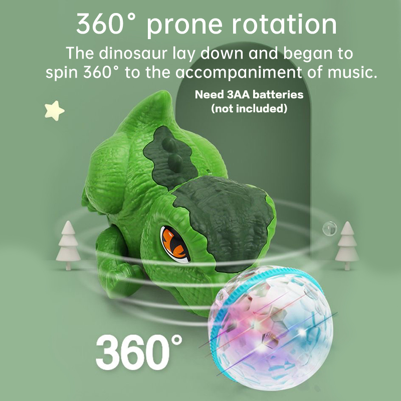 ของเล่นไดโนเสาร์ไฟฟ้าสำหรับเด็ - Music บทวิจารณ์และราคา