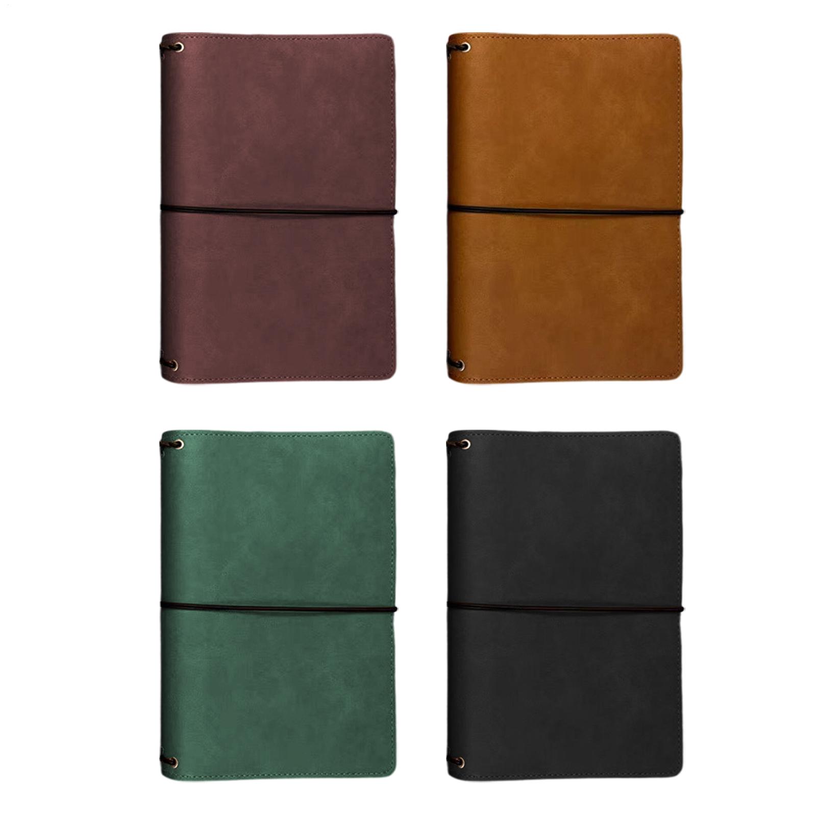 ปกสมุดโน้ต A5 หนัง PU วินเทจ ป - Vintage Leather Journal Notebook บทวิจารณ์และราคา