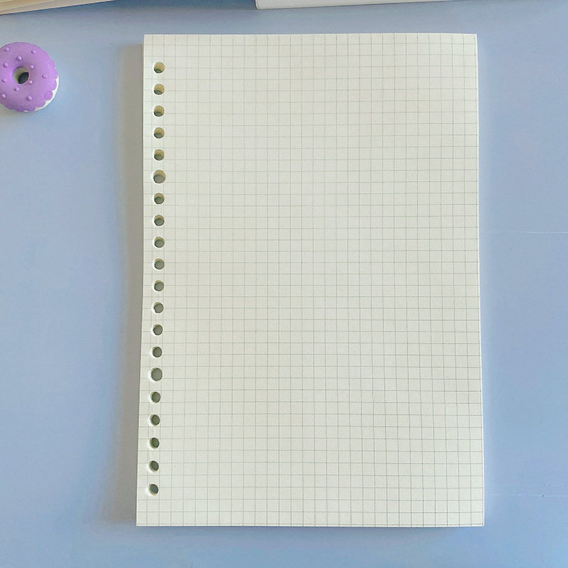 A5 A6 A7 หลวมโน้ตบุ๊คเติมเกลีย - A5 Spiral Dotted Grid Notebook บทวิจารณ์และราคา