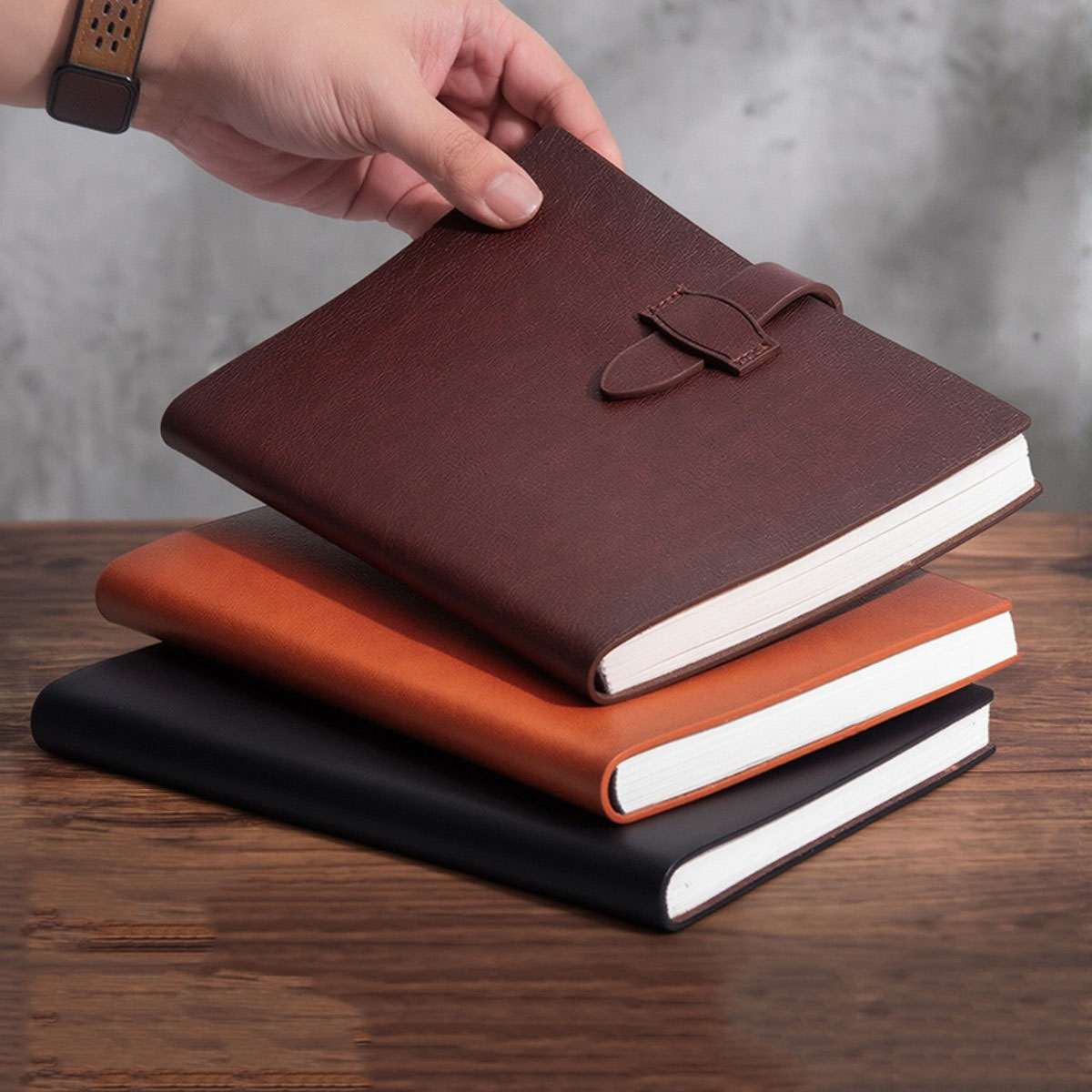 2026 สมุดโน้ตขนาด A5 รุ่นใหม่  - Vintage Leather Journal Notebook บทวิจารณ์และราคา