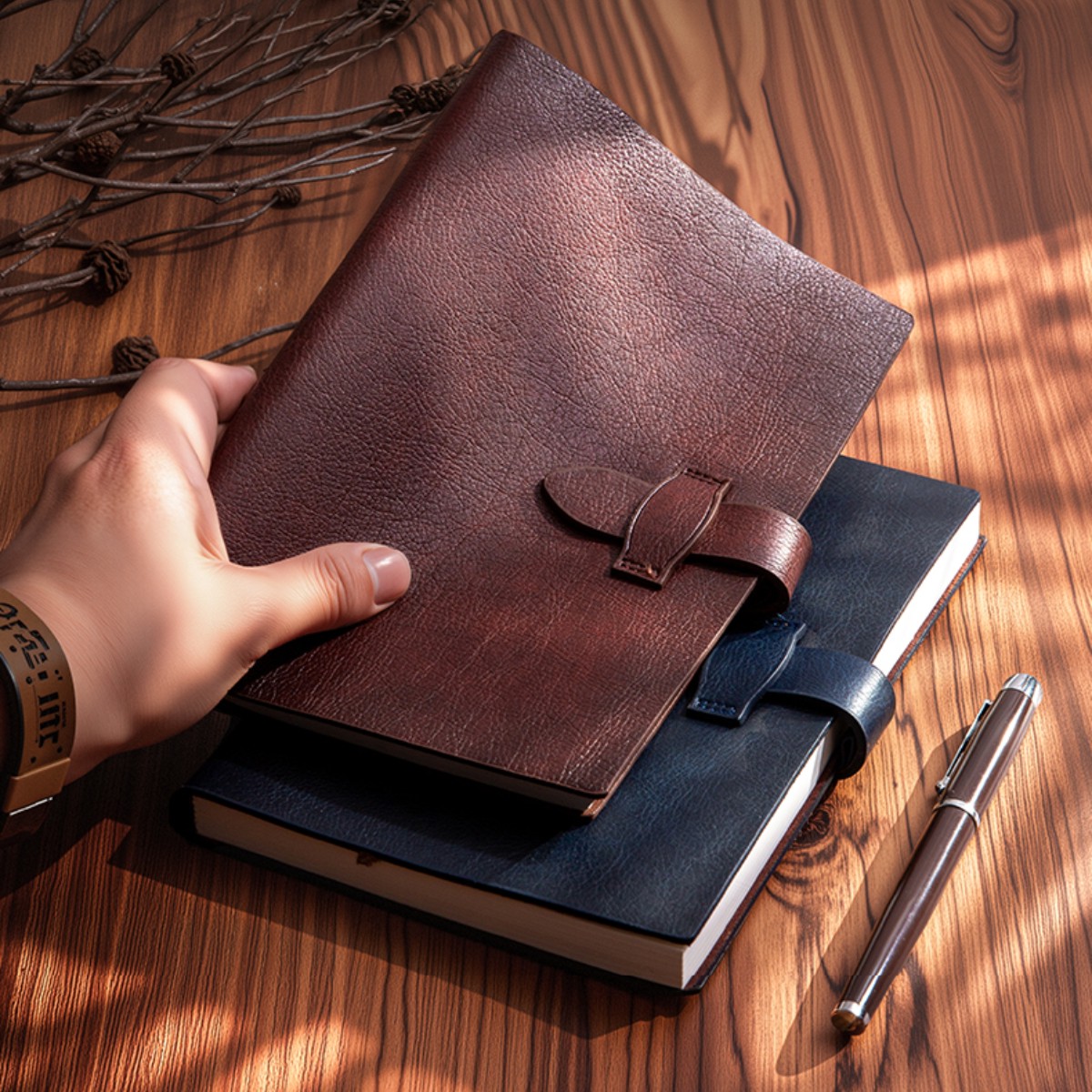 2026 สมุดโน้ตขนาด A5 รุ่นใหม่  - Vintage Leather Journal Notebook บทวิจารณ์และราคา
