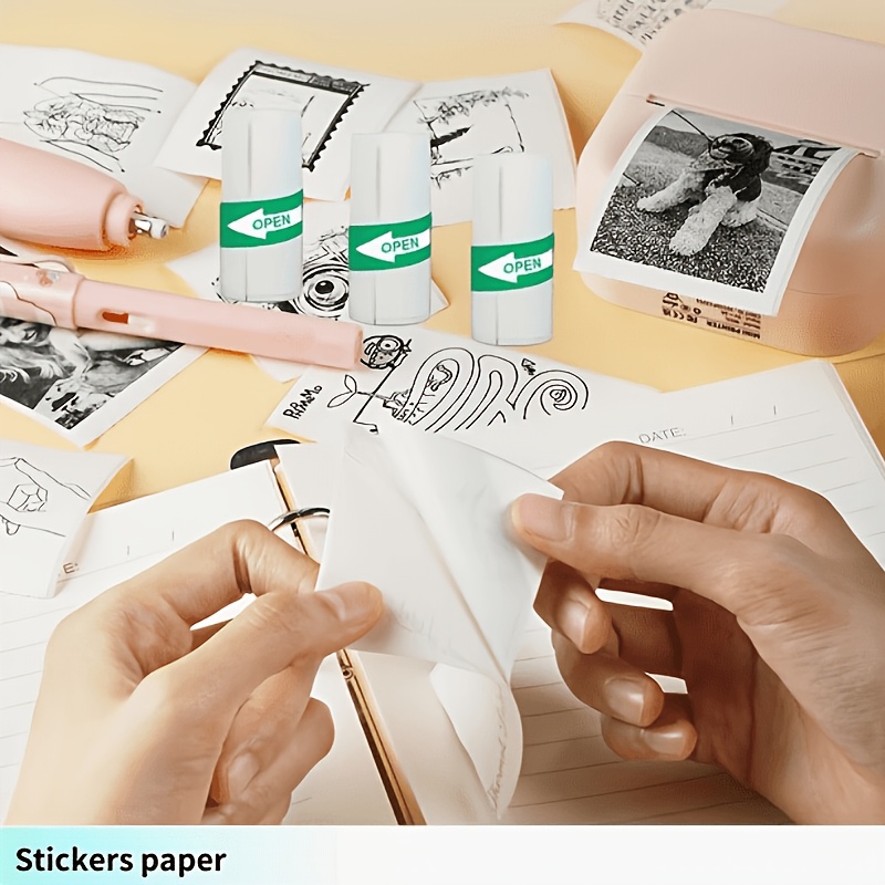 13 ม้วน กระดาษความร้อนขนาดเล็ก - Mini Pocket Thermal Printer Paper Roll บทวิจารณ์และราคา