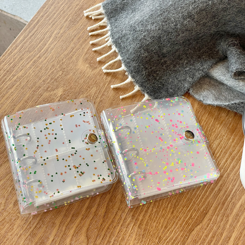 MINKYS มาใหม่ Kawaii Bling Sta - Kpop Photo Card Binder 3 Inch บทวิจารณ์และราคา