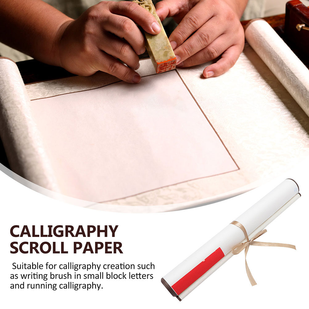 กระดาษม้วนสำหรับเขียนพู่กันจีน - Chinese Calligraphy Practice Book บทวิจารณ์และราคา