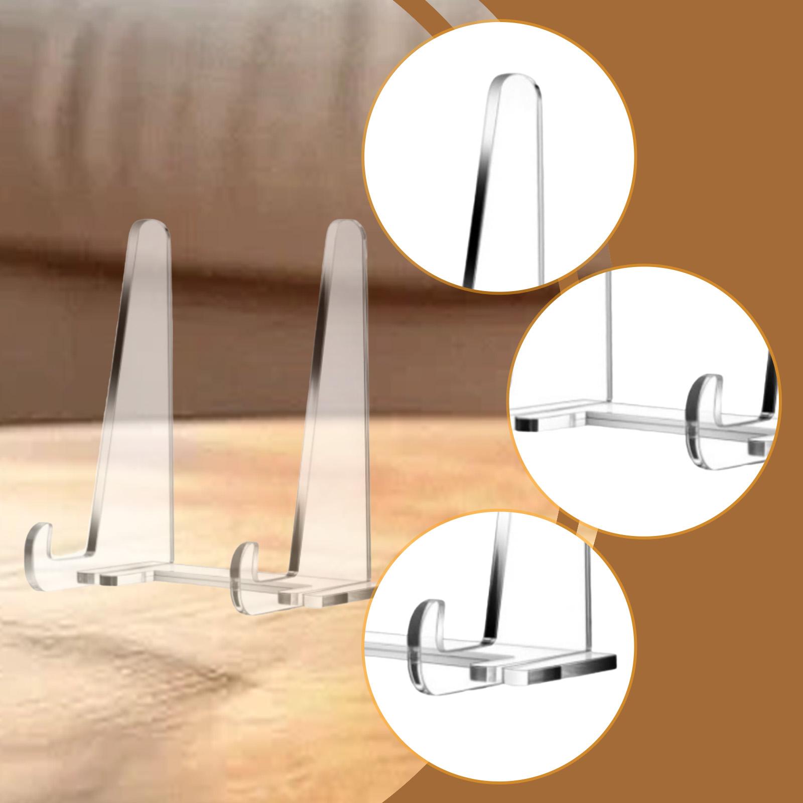 แท่นอะคริลิคใสสำหรับวางของตกแต - Clear Acrylic Book Stand Holder บทวิจารณ์และราคา