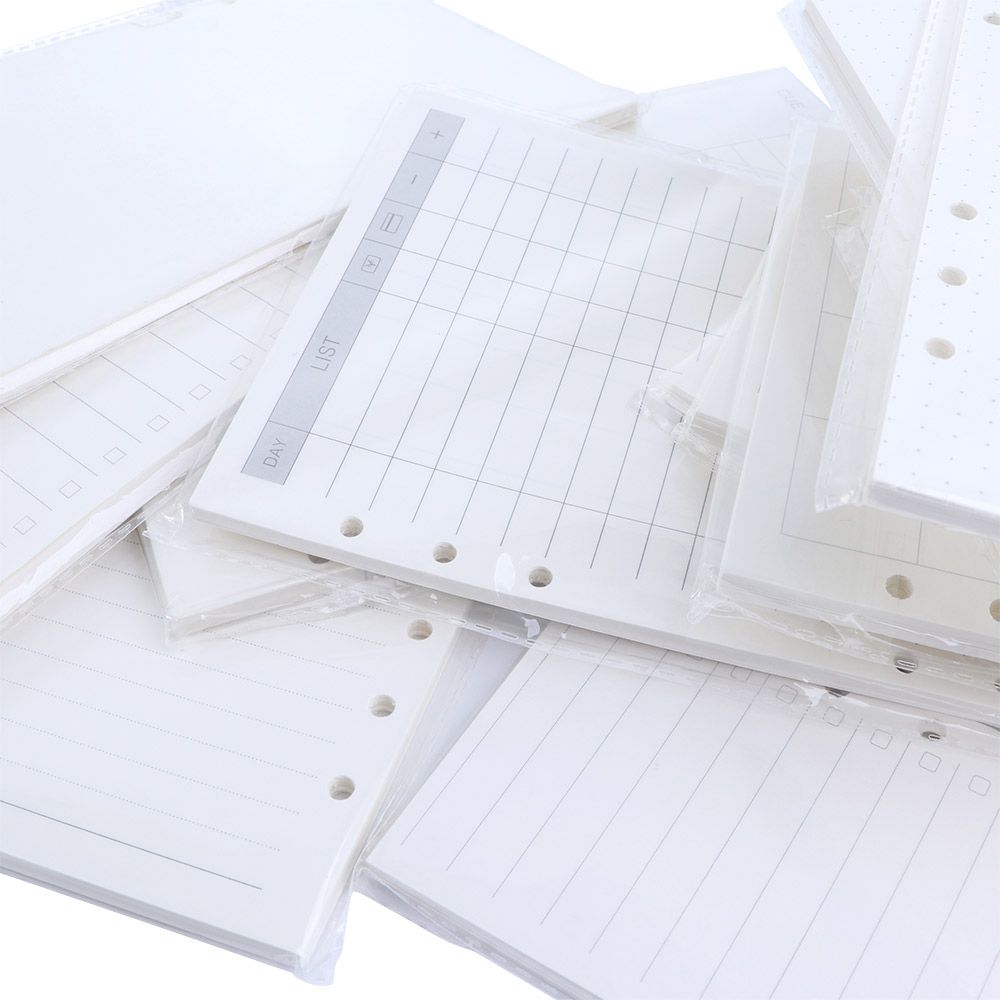 สมุดแพลนเนอร์รายวันแบบตาราง รา - A5 Spiral Dotted Grid Notebook บทวิจารณ์และราคา