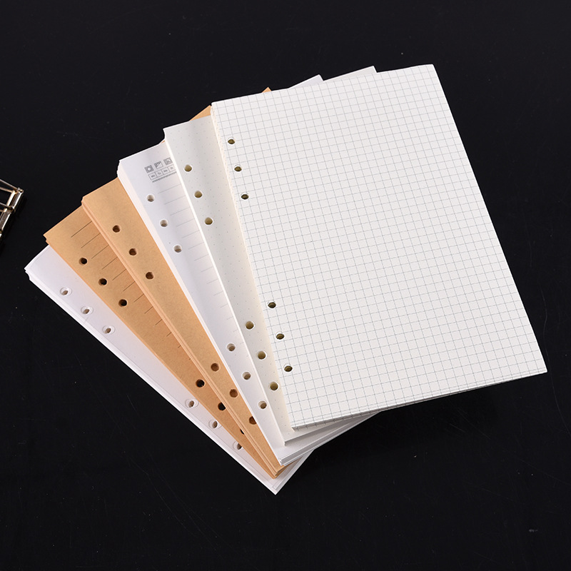 A5 A6 A7 สีดําหัตถกรรมสีขาวหลว - A5 Spiral Dotted Grid Notebook บทวิจารณ์และราคา
