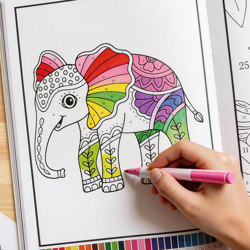 สมุดระบายสีสำหรับผู้ใหญ่ รูปสั - Adult Coloring Book Stress Relief บทวิจารณ์และราคา
