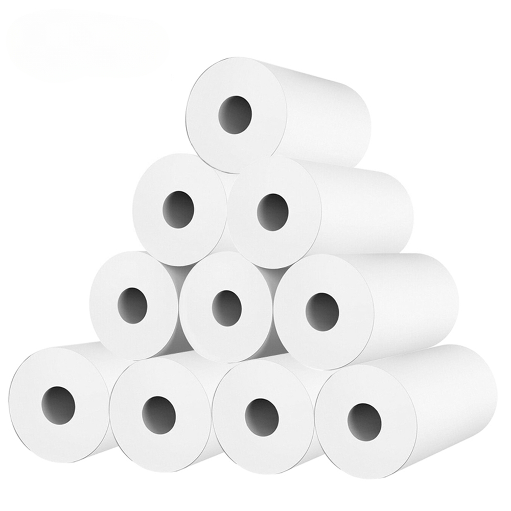 ใหม่ 10 ม้วนกล้องกระดาษความร้อ - Mini Pocket Thermal Printer Paper Roll บทวิจารณ์และราคา