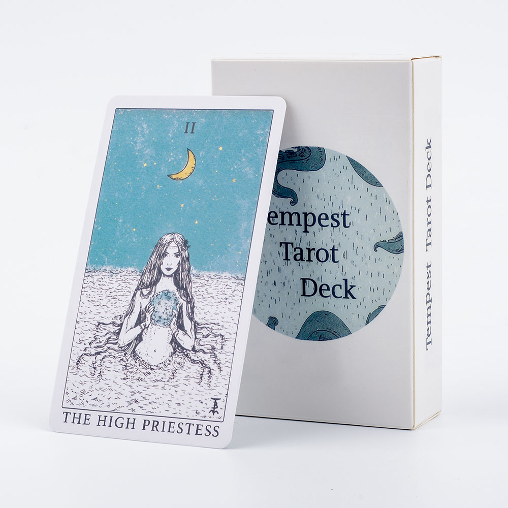 ไพ่ทาโรต์ธีมมหาสมุทรชุดทำนายไพ - Tarot Deck With Guidebook บทวิจารณ์และราคา