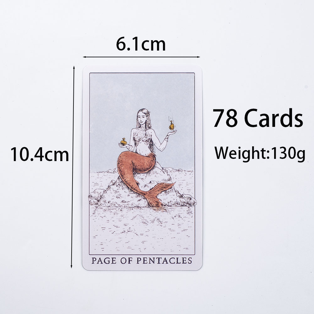 ไพ่ทาโรต์ธีมมหาสมุทรชุดทำนายไพ - Tarot Deck With Guidebook บทวิจารณ์และราคา