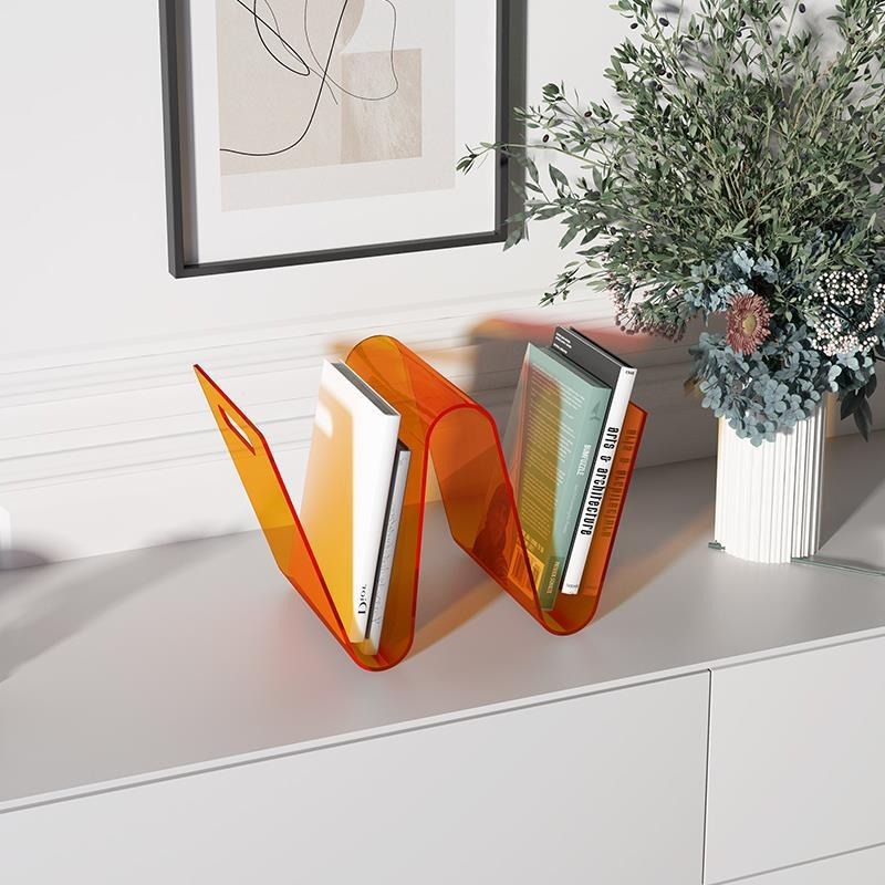 ที่วางหนังสือดีไซน์เรียบหรู ที - Clear Acrylic Book Stand Holder บทวิจารณ์และราคา